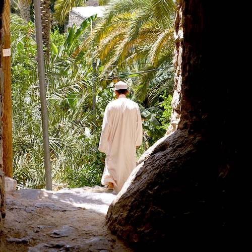 Lokale Man Misah Oman
